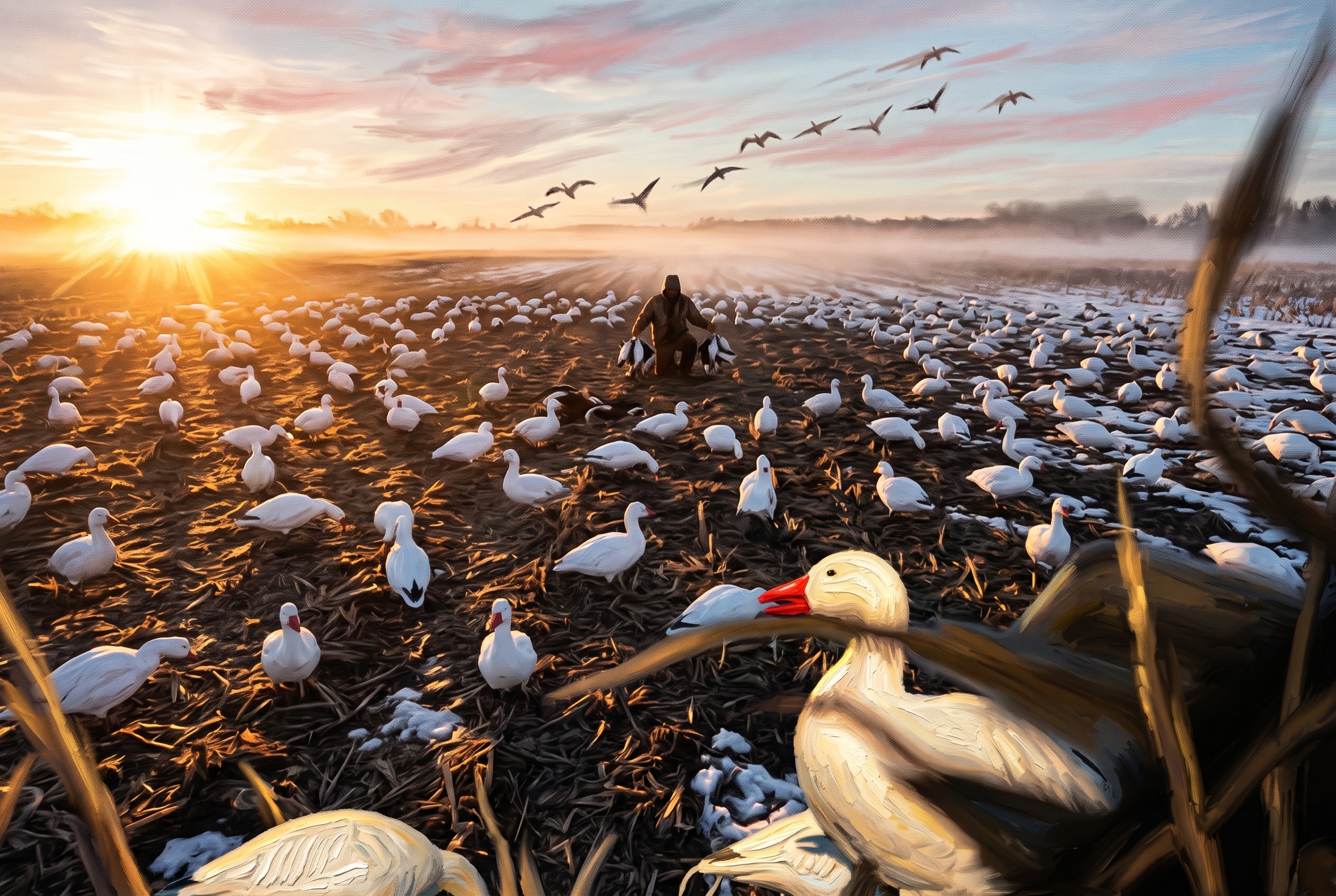 Snow goose hunt
